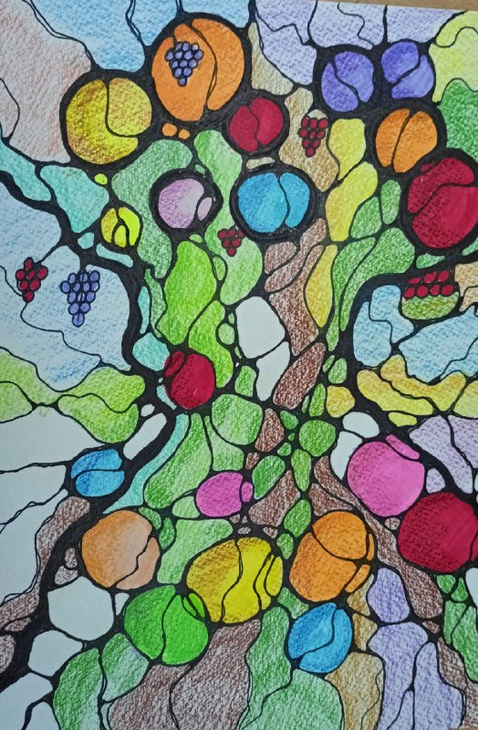 Приветствую дорогие мои, делюсь вчерашним нейродрево Рода...