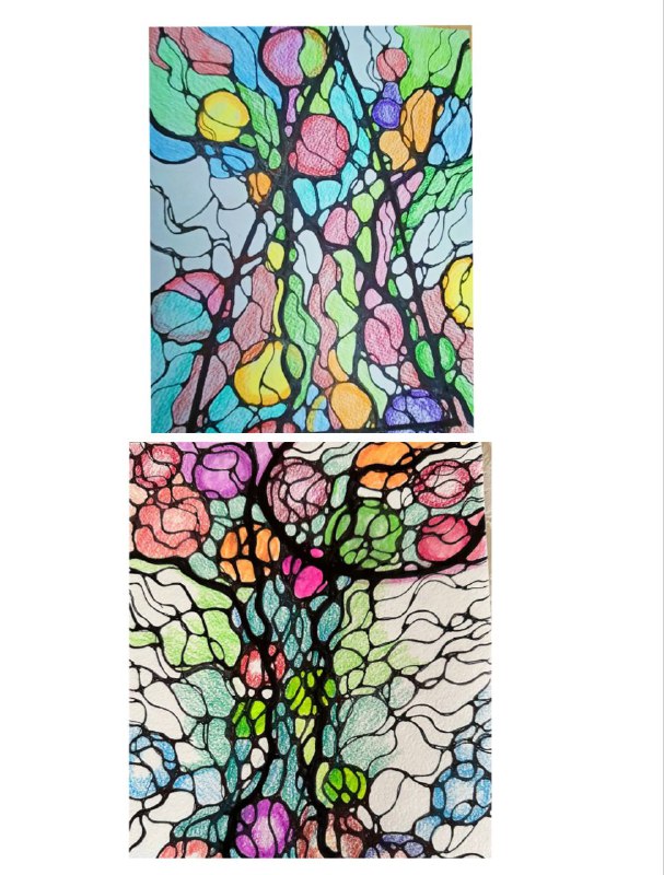 Наши шедевры после мастер класса по Энергии Рода.