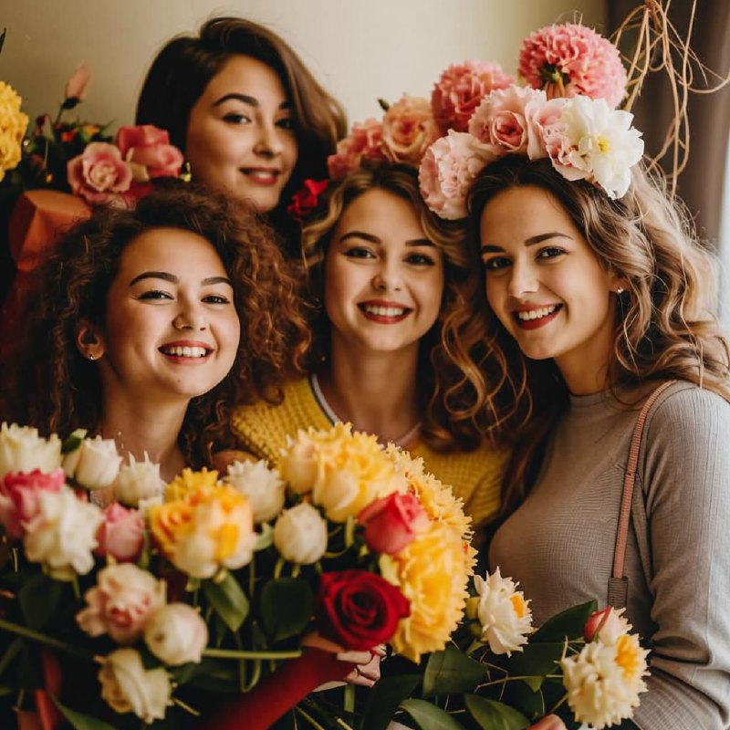 Сияние весеннего сердца Милые девушки! В этот солнечный