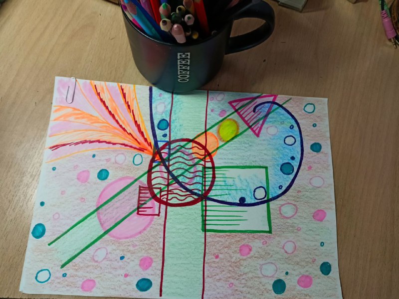 Осваиваю новый метод рисования, Анастасия завлекла своими...